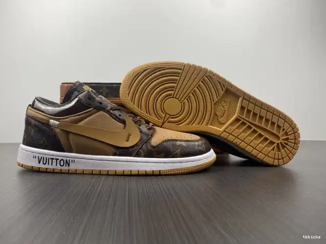 Reps TBK Jordan AJ1 1 x Off-Louis Air LOW OW 0625